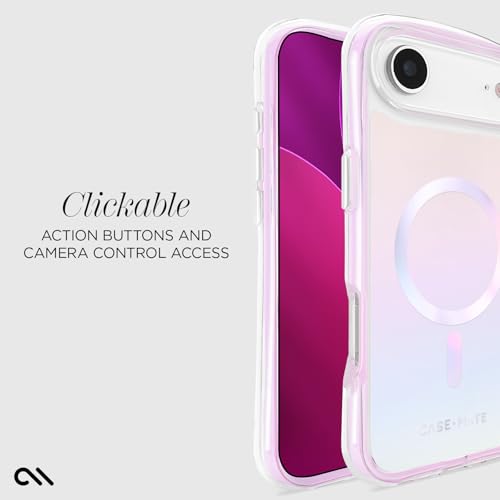Case-Mate iPhone 17 Air Case [Compatible with MagSafe] - Stylish Iridescent Phone Case with 16ft Drop Protection - Premium Magnetic Cover for iPhone 17 Air - Jelly Pop Soap Bubble by Case-Mate - Image 5