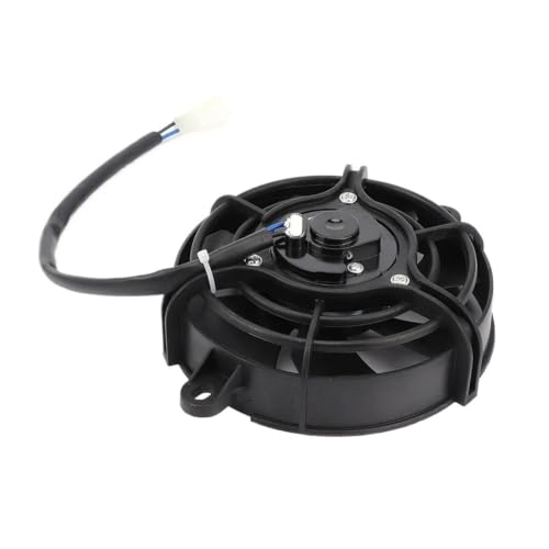 Ventilador de moto de 5 pulgadas y 12V CC para radiador eléctrico de ATV de 250cc a 450cc
