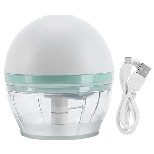 Garlic Masher, Mini Electric Food Chopper Onion Chopper Small Food Processor Mincer with USB for Nuts Chili Onion Minced Meat and flavorings