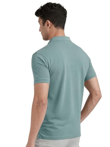 Image of Premium Cotton Pique Polo T-Shirt for Men | Half Seelves Regular Fit | Polo Neck - Ultra-Soft Breathable Fabric | Moisture Wicking