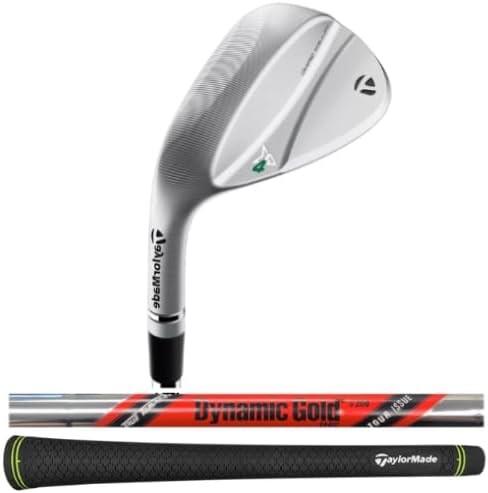 Left Handed TaylorMade Milled Grind 4 52* & 60* SB Wedge Set, Dynamic Gold S200