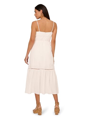 Image of Adrianna Papell Women's Midi Dress with Trim