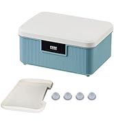 Qiveno Lockable Storage Container Bin, 2 Gallon Capacity Organizer Box - View #2