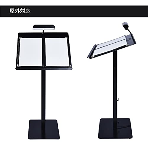 5734）メニュースタンド　LED照明付き　店頭ディスプレイ 事務・店舗用品 5734）メニュースタンド LED照明付き 店頭ディスプレイ