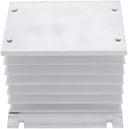 SSR Heatsink, Solid State Relay, Aluminum Alloy Three Phase Heat Sink SSR Dissipation Solid State Relay Heatsink