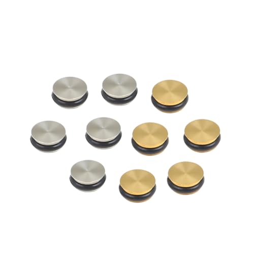 BESTonZON Flute Cork Repair Kit 10pcs Universal Flute Key Hole Plugs Easy to Carry Install for Flute Maintenance