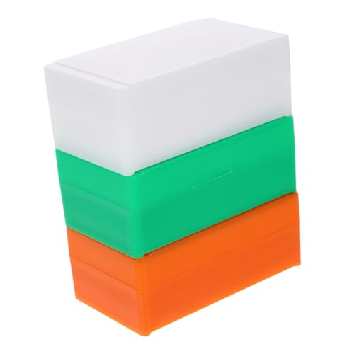 Veemoon Microscope Slide Organizers 10pcs Lab Box Storage Case for Microscope Slides