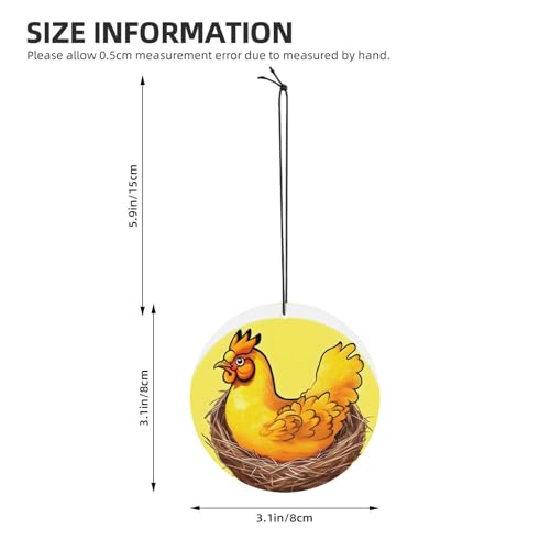 Hojas Aromatizadas Bird's Nest Golden Chicken para Auto miniatura 4