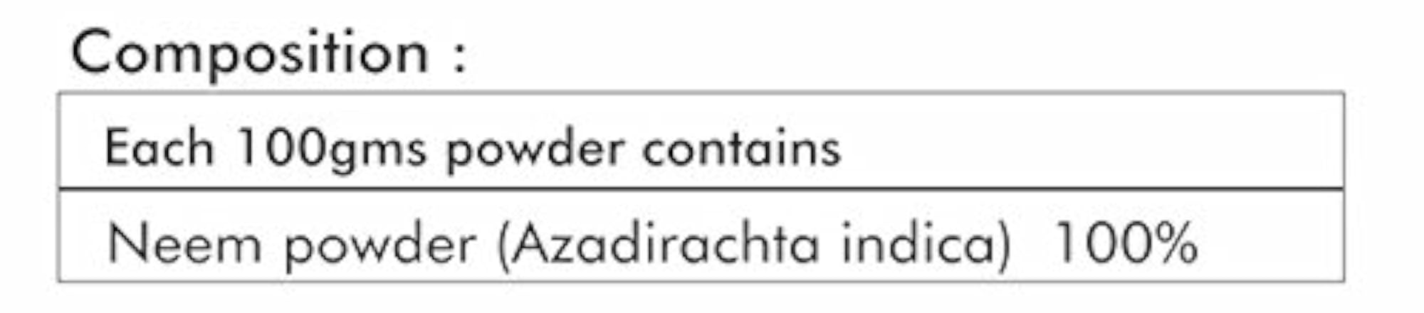 Organic Neem Powder, Natural Detoxification