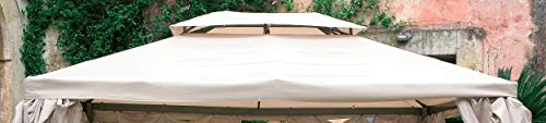 HOMEGARDEN Ricambio Top di Copertura per Gazebo Shara 400 x 400