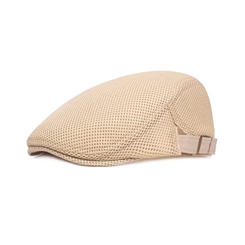 ZLYC Mannen Katoen Platte Cap Lichtgewicht Ivy Ierse Cabbie Rijden Hoed Zomer Newsboy Hoeden, Paars., One size