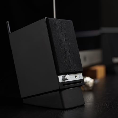 Image of Audioengine A2-HD (HD3) Bluetooth PC and Computer Desktop Speakers with aptX HD - USB, RCA, Headphone for Music Gaming Movies Studios Dorms Bedrooms Offices