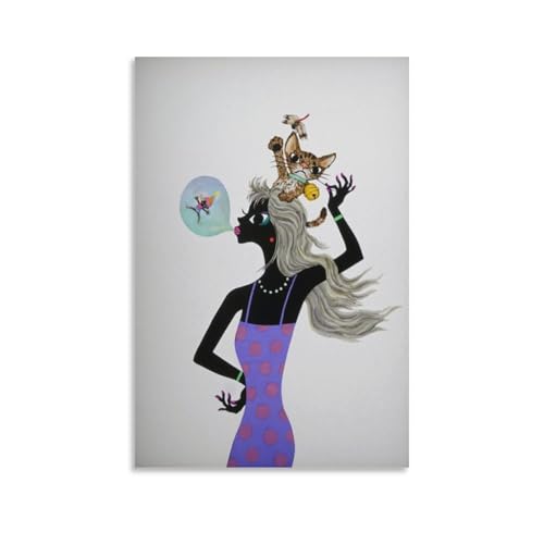 藤城清治のポスター50 ホーム装飾 アートパネル 壁アート 現代壁掛け 絵画 版画 芸術作品 インテリア24x36inch(60x90cm)