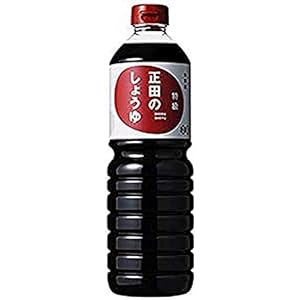 正田のしょうゆ 特級 1L×3本" 