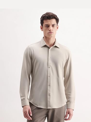 Image of Rare Rabbit Regular fit Plain Shirt