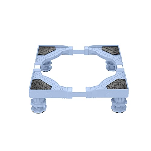 MYRDBT Base Lavadora, Base para Lavadora y refrigerador, Soporte Ajustable y Elevado, Longitud de 50 a 60 cm, Pedestal para Lavadora y Secadora, para Aire Acondicionado Vertical, lavavajillas