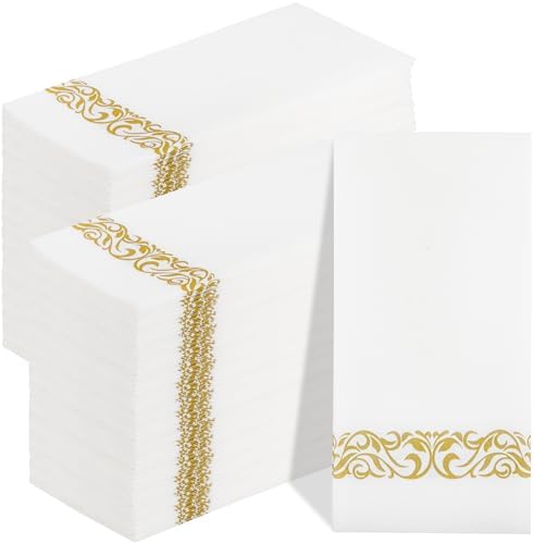 200 PCS Gold Napkins...