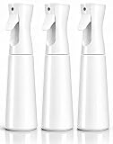 SAMURAI Z1 スプレーボトル 霧吹き 350ml 日本製 3本セット 超微粒子 連続ミスト 遮光 アルコール対応 ホワイト