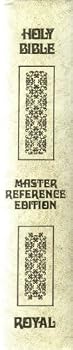 Hardcover Holy Bible: Containing Both the Old and the New Testaments, Red Letter Edition, King James Version, Master Reference Bible Book
