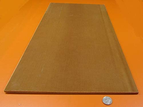 Micarta Linen LE Phenolic Sheets .250 (1/4) Thick x 12 x 24