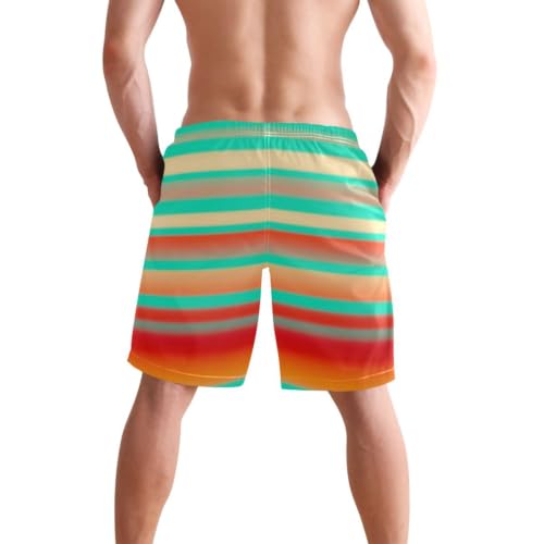 Maillots de bain pour hommes respirant léger Boho Sunset - 2
