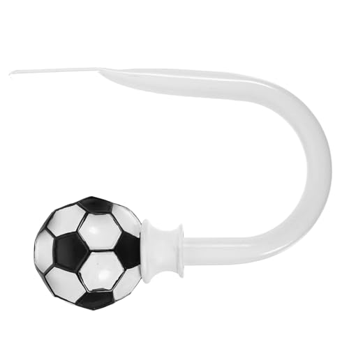 Alipis Titular de la Cortina Lazos magnéticos para Cortinas Deportes Gancho Lado temático Atar alzapaños de Cortina de fútbol Amarre de Cortina de Montaje en Pared Pintura