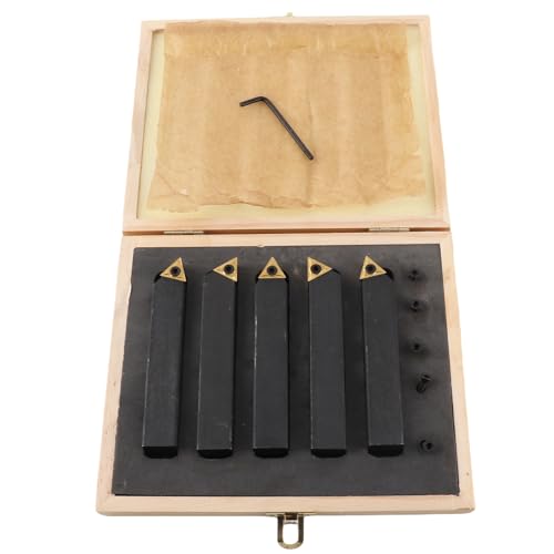Kit de 5 herramientas para torno de carburo miniatura 1