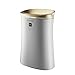 SHARP UA-PG50E-W oczyszczacz powietrza do pomieszczeń do 40 m2, 3-stopniowy system filtrowania (filtr wstępny, filtr zapachowy, filtr HEPA), biały