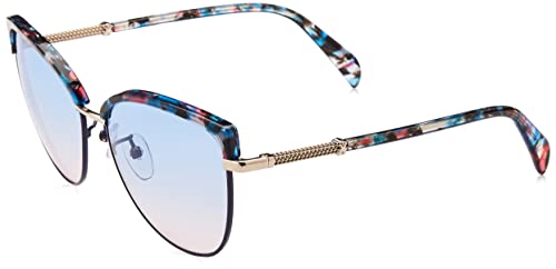 TOUS STO436 Gafas, Shiny Light Gold W/Coloured Parts, 57 para Mujer