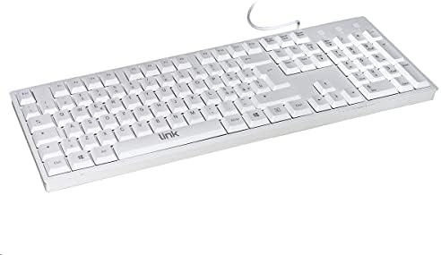 Tastiera USB Nilox - Layout Italiano, Anti-usura, Cavo 1.5m, Compatibile Con Windows/Mac/Linux