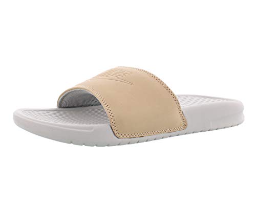 Nike Women's Benassi Just Do It Synthetic Sandal (9 M US, Vachetta Tan/Vachetta Tan)
