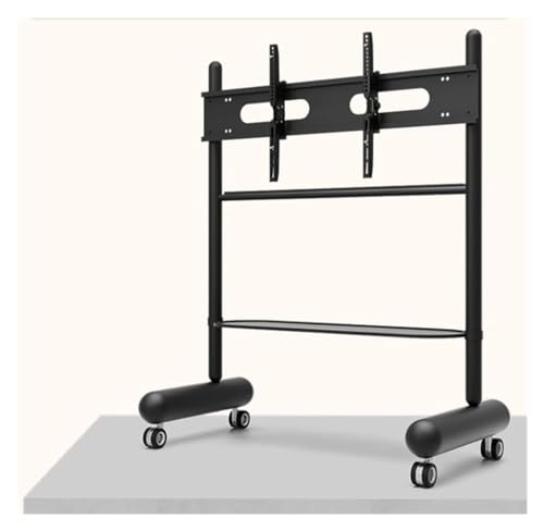 Soporte móvil para TV ajustable en altura y con ruedas miniatura 3