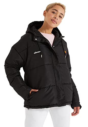 ellesse Damen Pejo Padded Jacket Jacke, Schwarz, S EU
