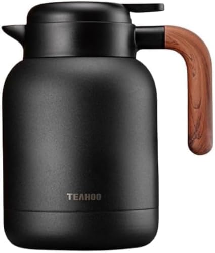 DRWG�ۉ��|�b�g ��e�� ���^��f�M �����L�[�T�[�{�@�\ �􂢂₷�� �ۗ�ۉ� �X�e�����X���@�r �ƒ�p �I�t�B�X�p (1.5L,�u���b�N)