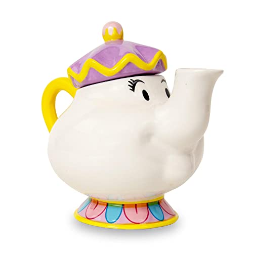 Tetera de cerámica esculpida de la Sra. Potts para set de té de Disney 2