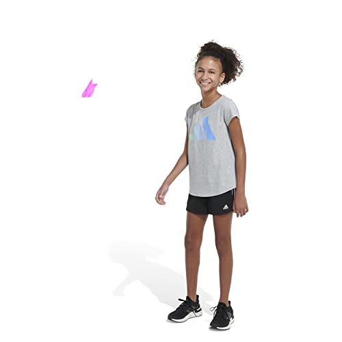 adidas Girls' Short Sleeve Cotton Bos Essential Tee4