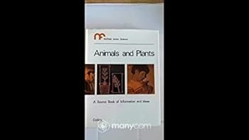 Hardcover Animals and Plants Book