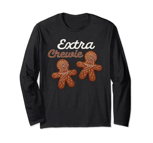 T-shirt Star Wars Chewbacca à manches longues pour vos soirées de Noël en famille