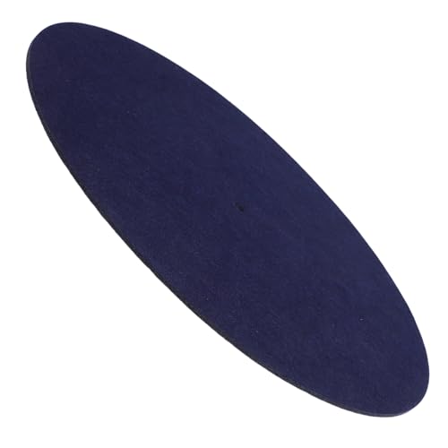 KOCKSHION Vinyl Record Player Protective Mat Slip Felt Turntable Slipmat for Stable Playback Enhances Sound Lightweight for Home Travel Use Scratch Prevention