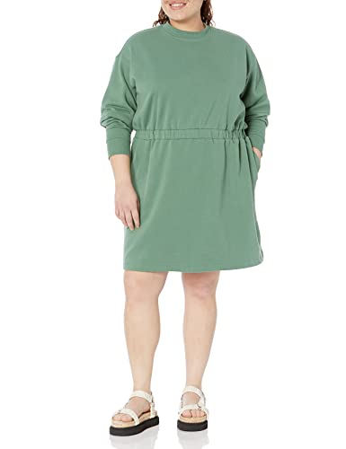 Amazon Essentials Women's Waisted Sweatshirt Dress (Available in Plus Size)4
