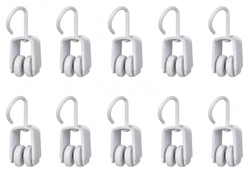 FERPASA® - Poleas Dobles Correderas para Cortinas y Toldos – Recambios Profesionales – Alta...