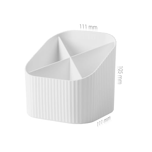 Han Organizer Da Scrivania Re-X-Loop – Say Yes To 100% Recycled, Moderno E Giovane Design Per Tutti Gli Oggetti Di Cancelleria, Bianco, 17238-912 - 2