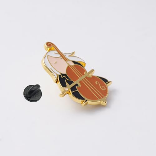 Image of Musical Enamel Pin Music Brooch Music Badge for Backpack Clothing Hat Decoration
