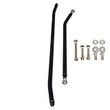 Silscvtt Black Steering Linkage Drag Link Tie Rod Upgrade Kit Replacement for Cherokee XJ 1984-2001