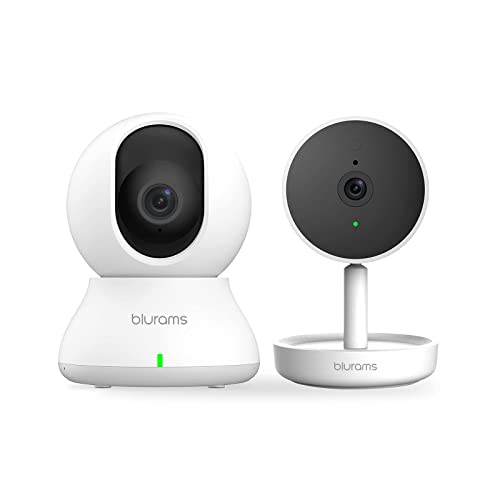Blurams Home Security Camera Bundle Set, Blurams Baby Monitor Pet/Nanny Camera W/ Two-Way Audio cover