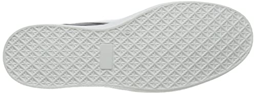Image of PANTOFOLA D'ORO 1886 Men's Modena Oxford Flat, Nero /Silver /Bianco, 5.5 UK