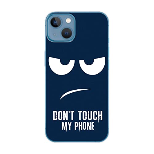 Coque iPhone 14 bleu TPU antichoc idéale pour vos déplacements urbains
