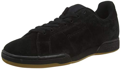 Reebok NPC II TG, Sneakers Basses Homme, Noir (Black/Gum), 41 EU