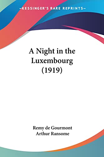 A Night in the Luxembourg (1919)