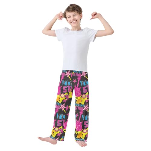 Rock Star Guitar Boys Pants for Kids Jogger Pants with Pockets S-XL2